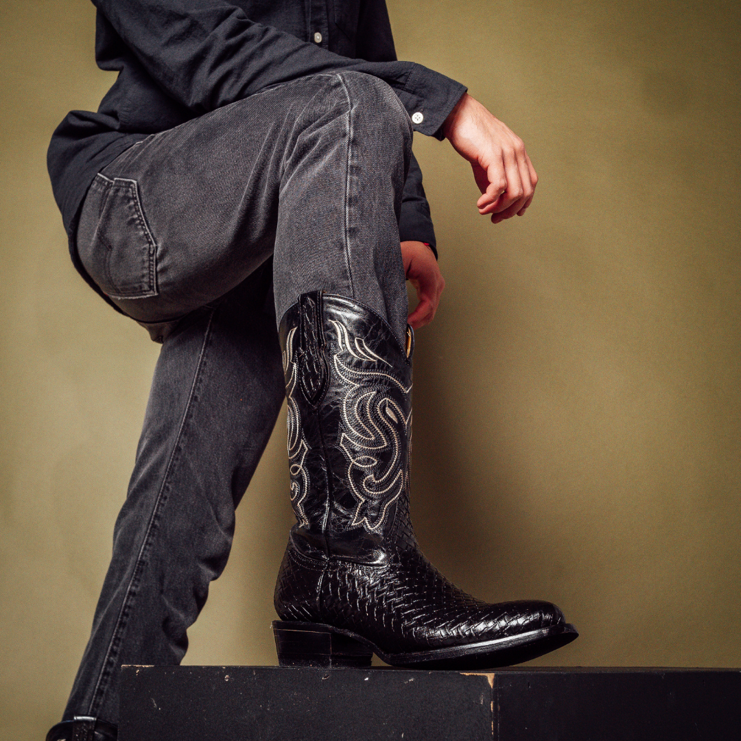 Bota de Petatillo Negro